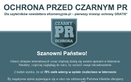 Newsletter CzarnyPR