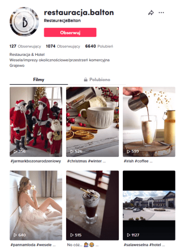 Profil restauracja.balton TikTok